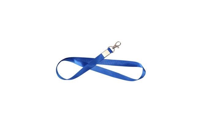 Nylon Lanyard & Metal Trigger Clip Pack Of 50, Blue